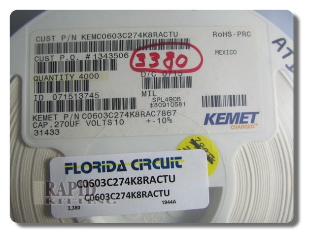 C0603C274K8RACTU