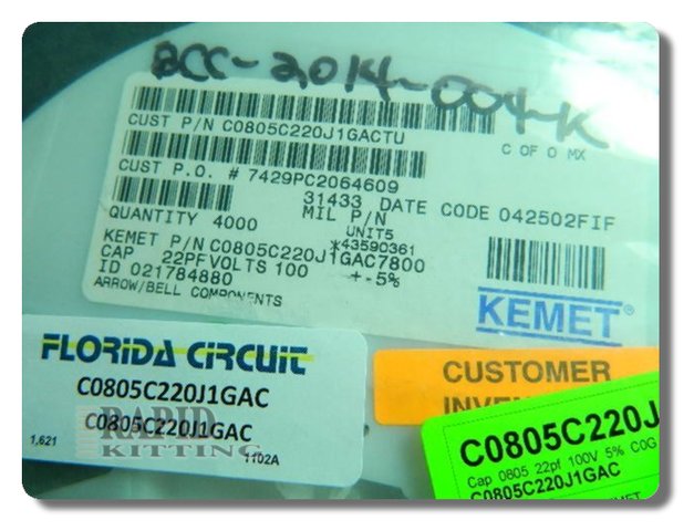 C0805C220J1GAC