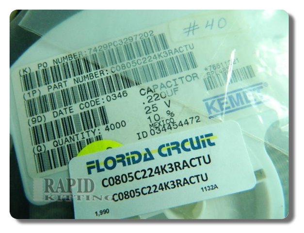 C0805C224K3RACTU