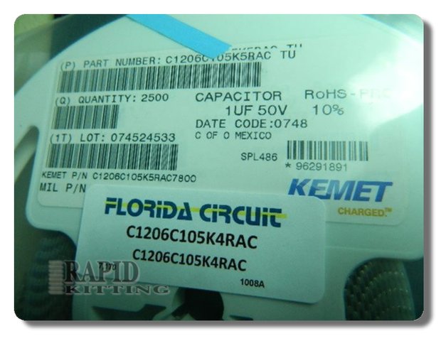 C1206C105K4RAC