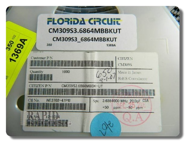 CM309S3.6864MBBKUT