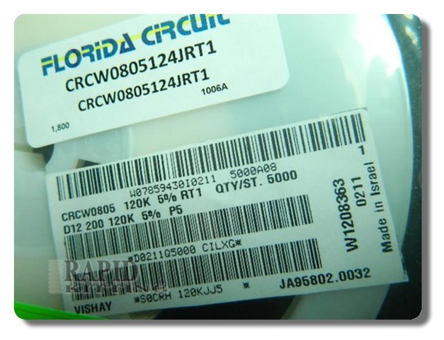 CRCW0805124JRT1