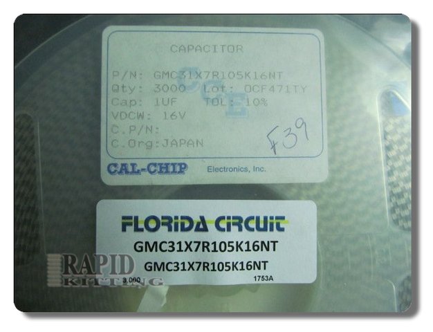 GMC31X7R105K16NT