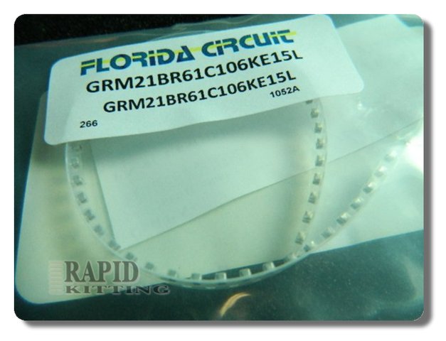 GRM21BR61C106KE15L