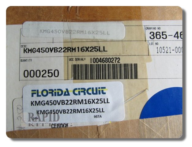 KMG450VB22RM16X25LL