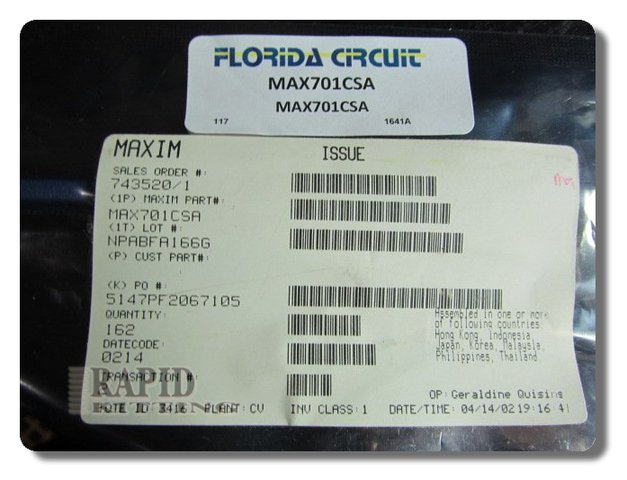 MAX701CSA