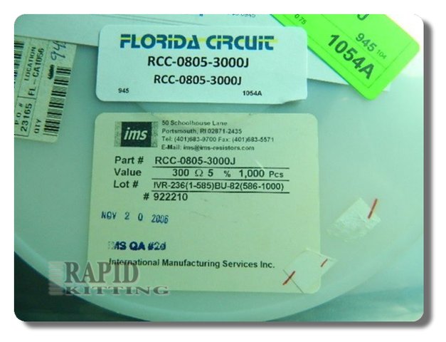 RCC-0805-3000J