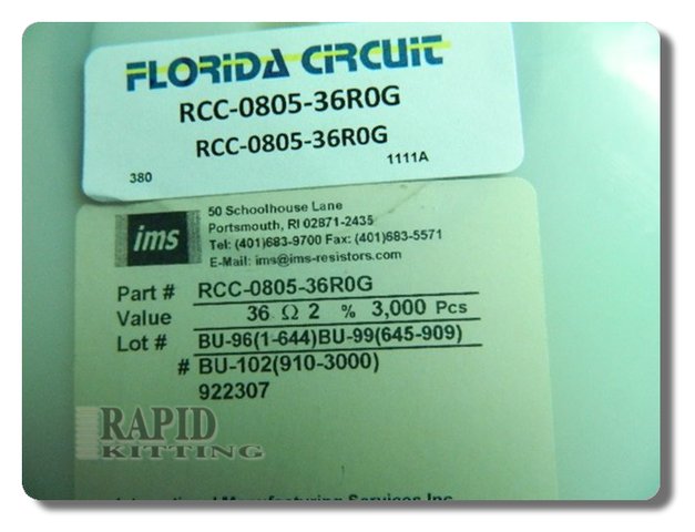 RCC-0805-36R0G