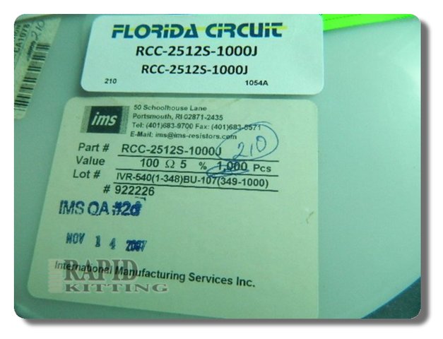 RCC-2512S-1000J
