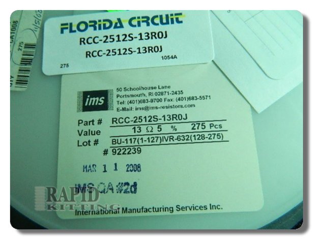 RCC-2512S-13R0J