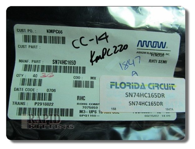 SN74HC165DR