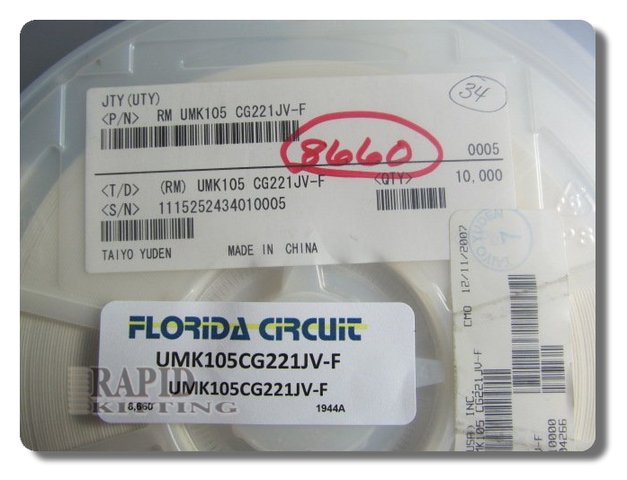 UMK105CG221JV-F